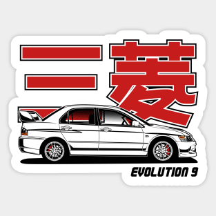 Lancer Evolution 9 Sticker